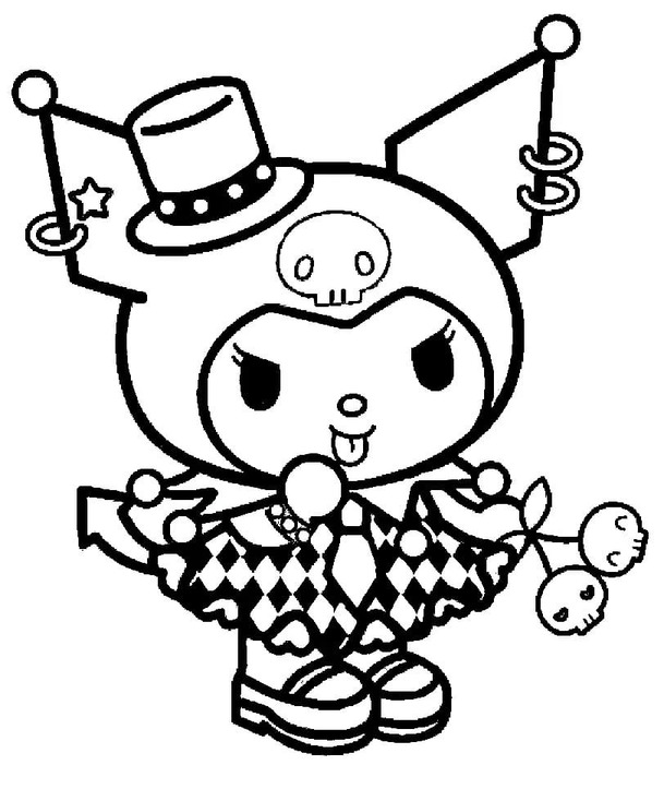 Tekenen Kuromi Leuk