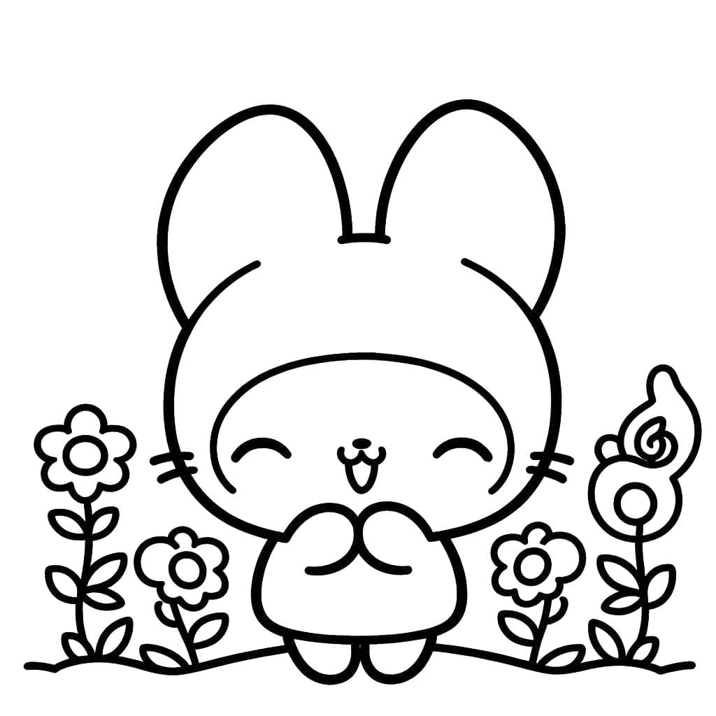 Tekenen My Melody gratis