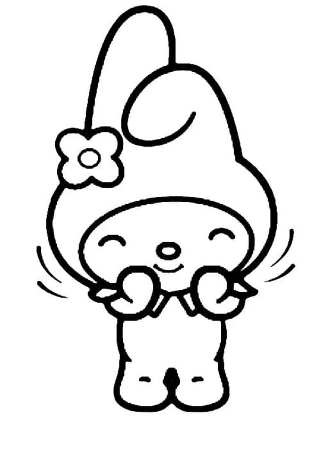 Tekenen My Melody gratis voor kinderen