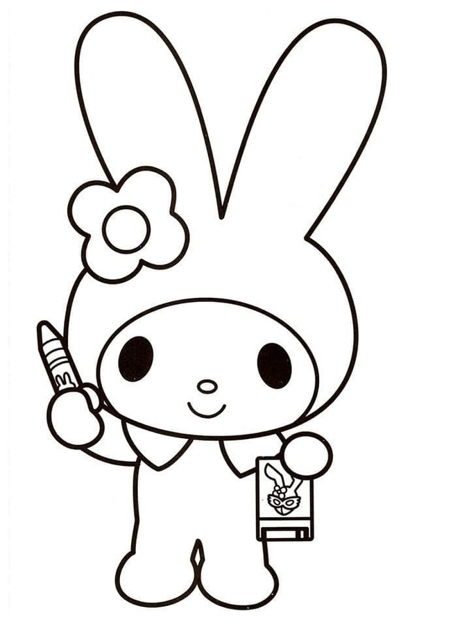 Tekenen My Melody schattig