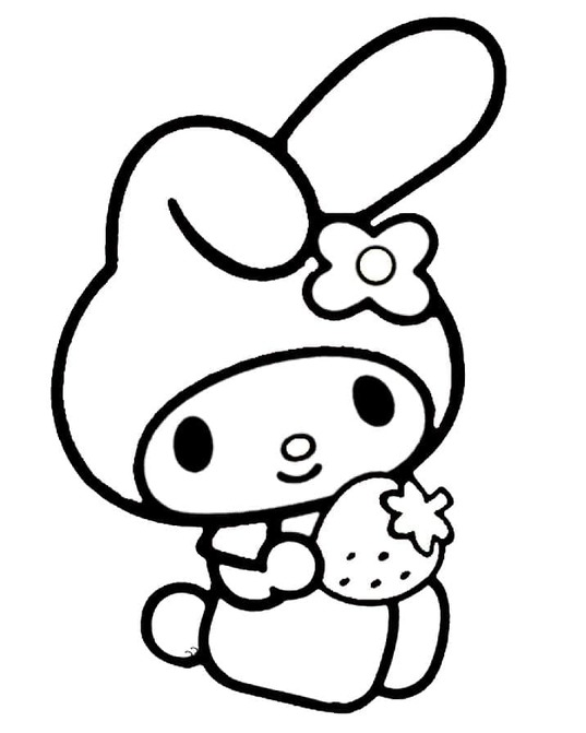 Tekenen My Melody simpel