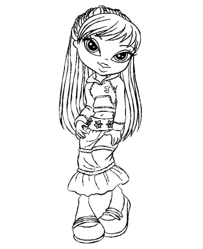 Afbeelding Bratz gratis afdrukbaar
