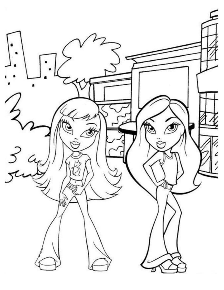 Bratz afdrukbaar