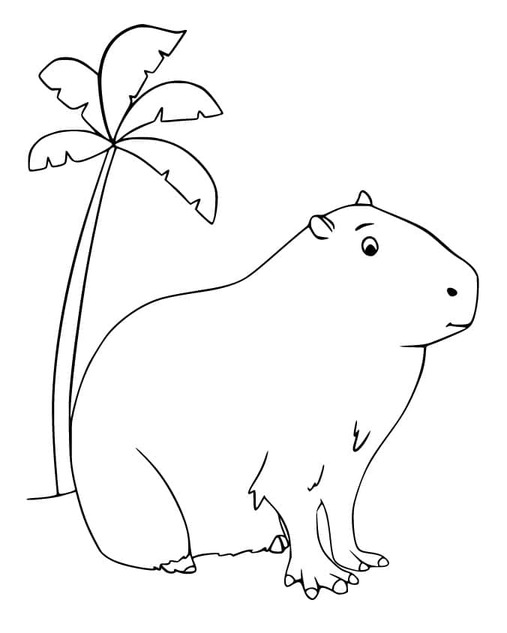 Capibara gratis voor kinderen