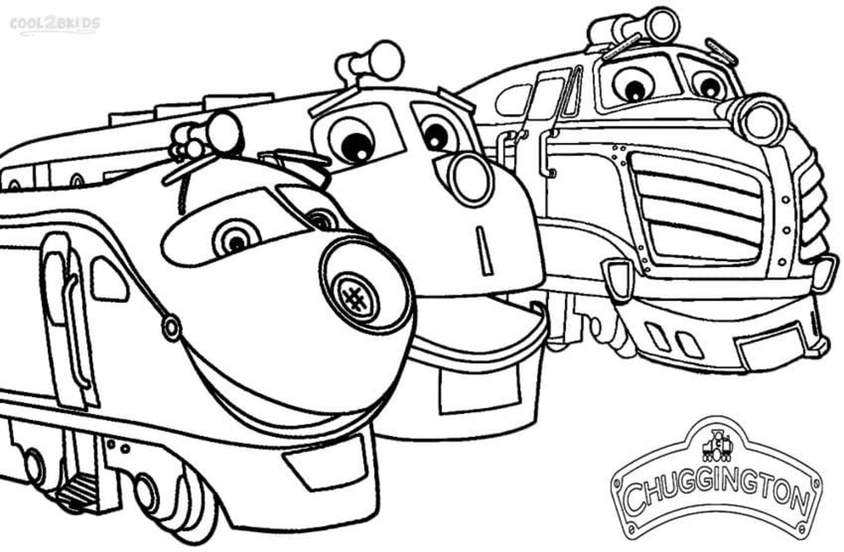 Chuggington afdrukbare eenvoudig