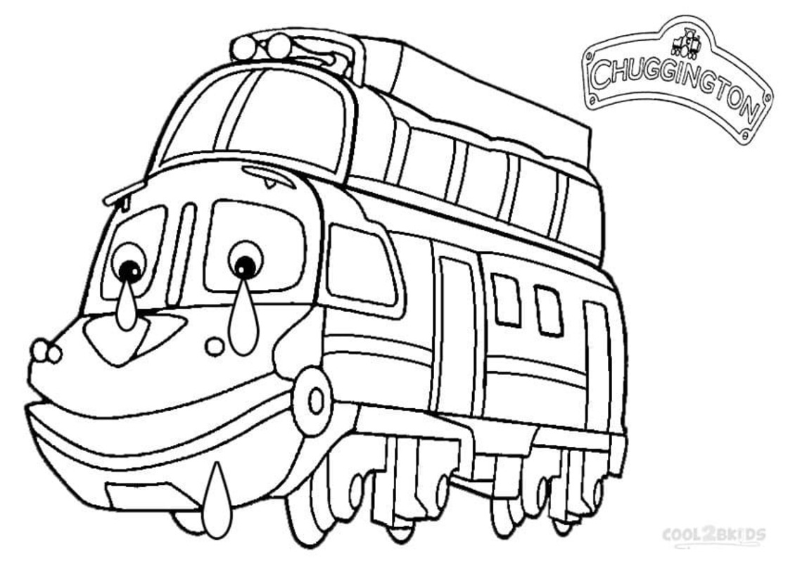 Chuggington gratis afdrukbare eenvoudig