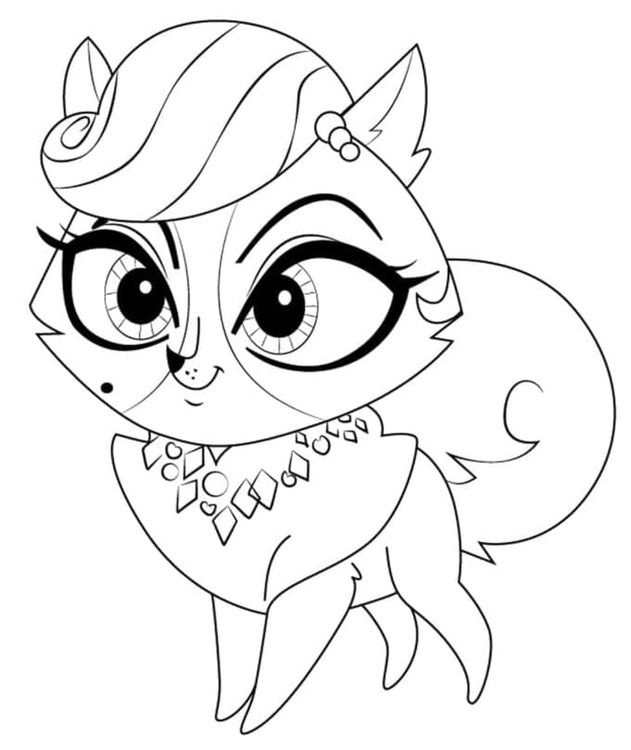 Littlest Pet Shop gratis afdrukbaar voor kinderen