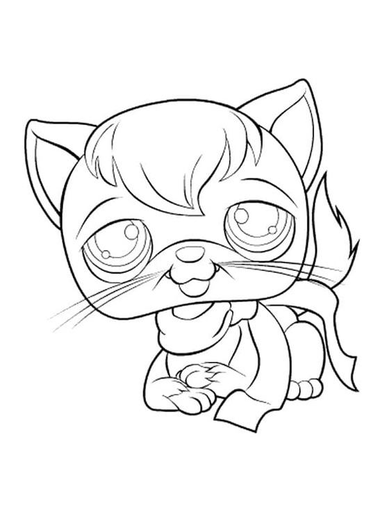 Littlest Pet Shop gratis afdrukbare basis