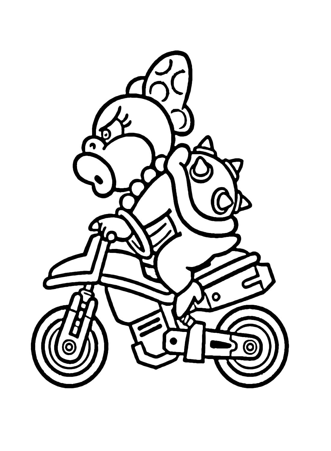 Mario Kart gratis afdrukbaar