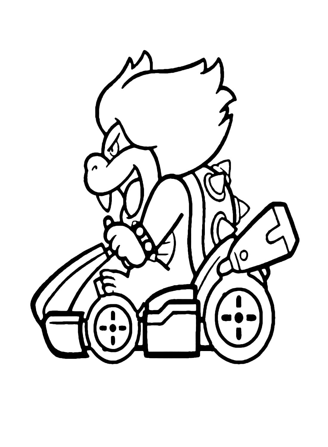 Mario Kart gratis afdrukbaar voor kinderen