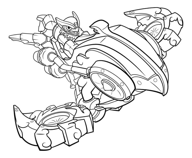 Skylanders afdrukbaar voor kinderen
