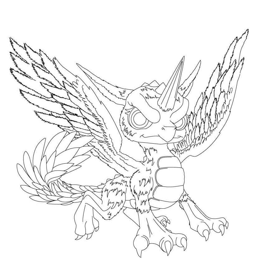 Skylanders afdrukbare eenvoudig