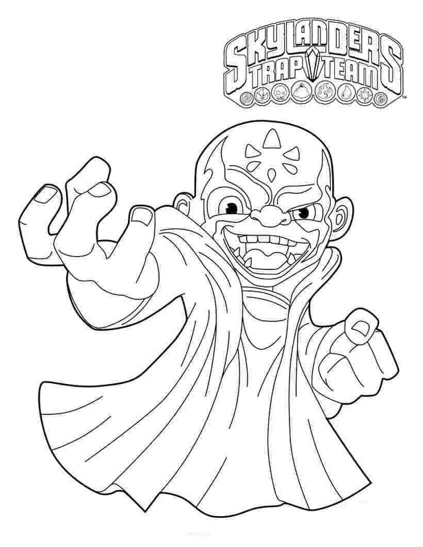 Skylanders gratis afdrukbare basis