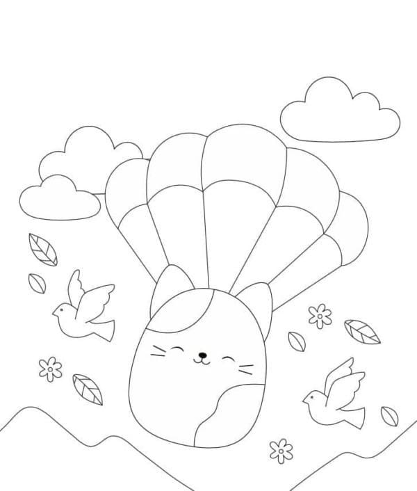 Squishmallows afdrukbare eenvoudig