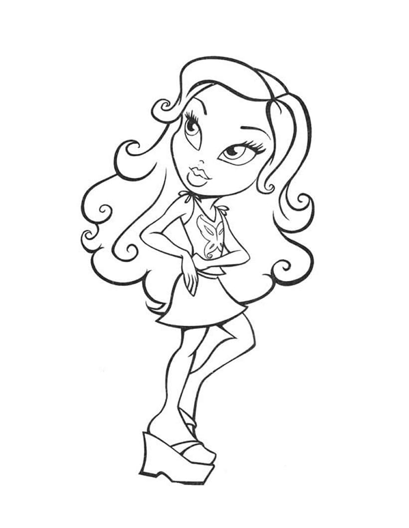 Tekenen Bratz 1