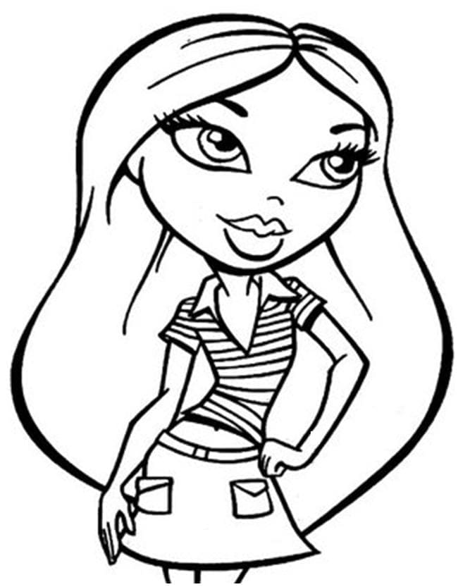 Tekenen Bratz basis