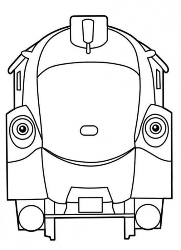 Tekenen Chuggington afdrukbaar voor kinderen