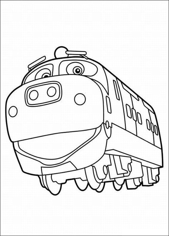 Tekenen Chuggington gratis afdrukbaar