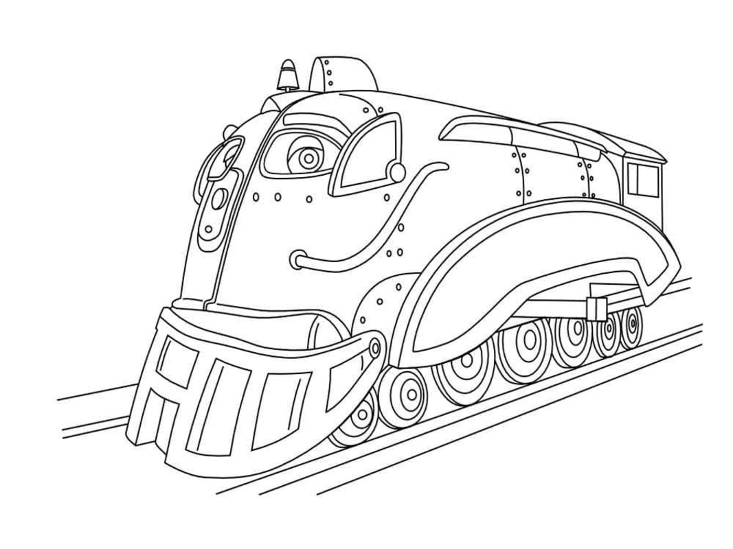 Tekenen Chuggington gratis afdrukbare basis