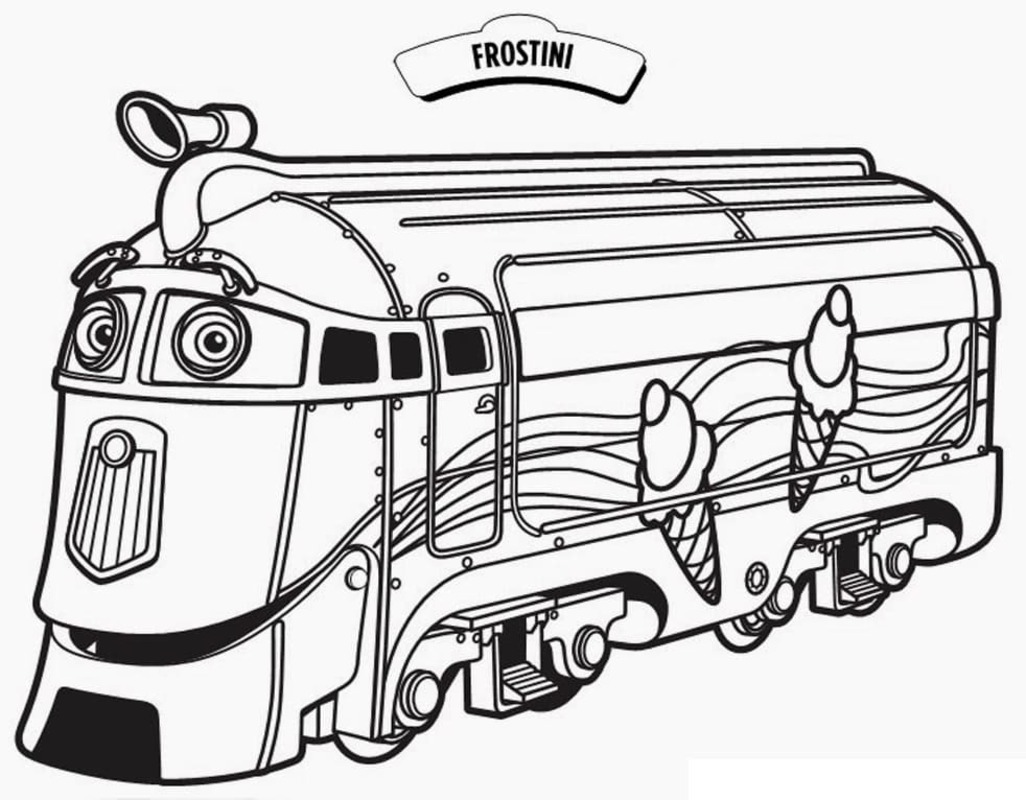 Tekenen Chuggington gratis afdrukbare eenvoudig