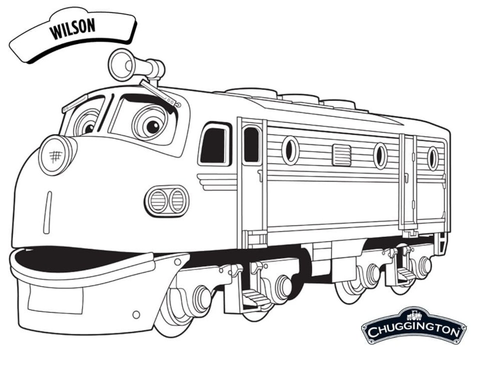 Tekenen Chuggington gratis basis