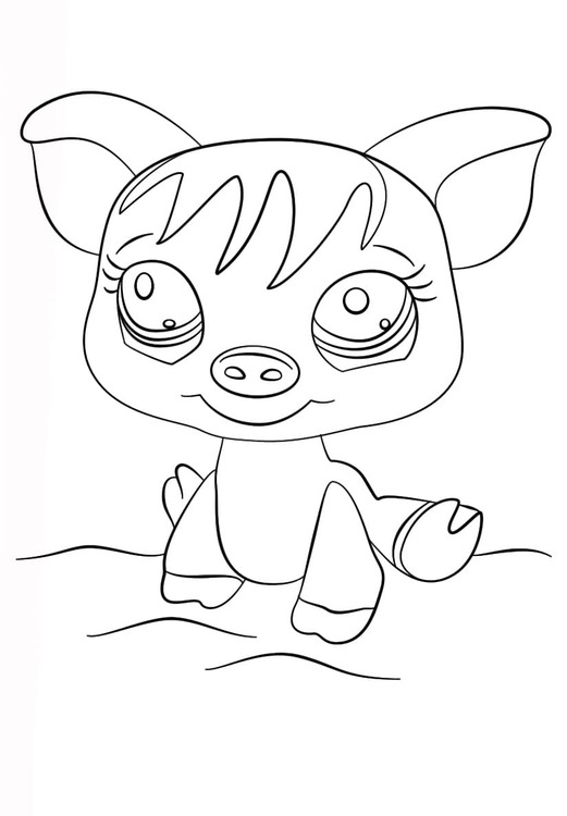 Tekenen Littlest Pet Shop 1
