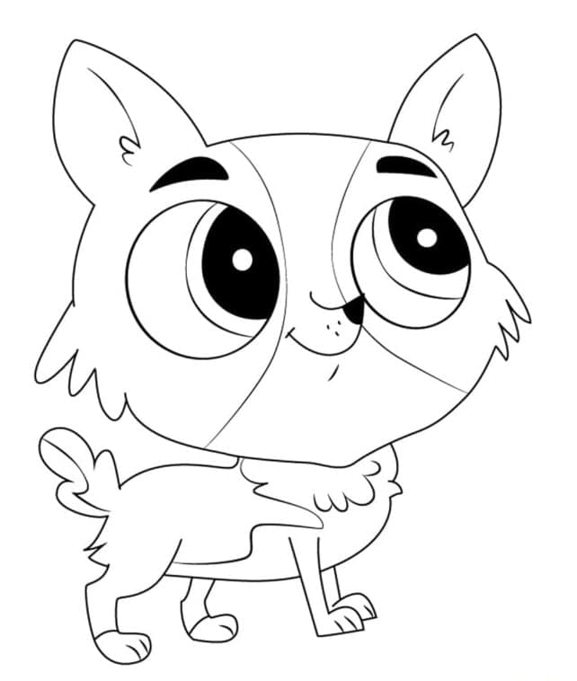 Tekenen Littlest Pet Shop basis bij kinderen