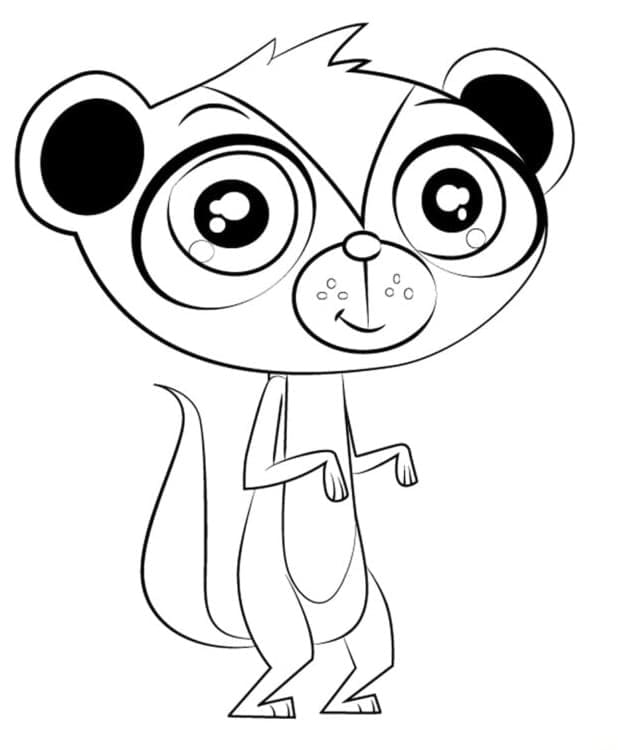 Tekenen Littlest Pet Shop heel simpel
