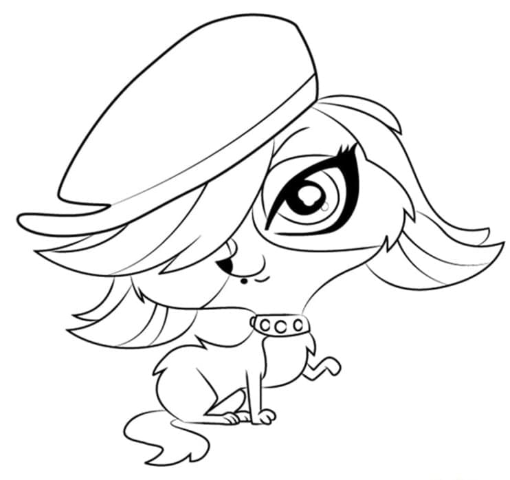 Tekenen Littlest Pet Shop simpel bij kinderen