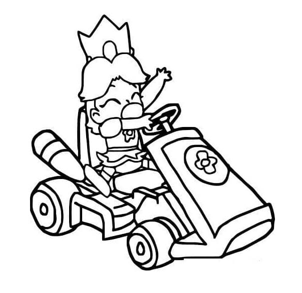 Tekenen Mario Kart 2