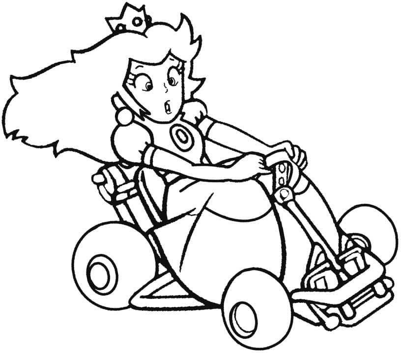 Tekenen Mario Kart 3