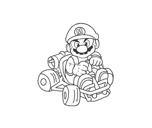 Tekenen Mario Kart 5