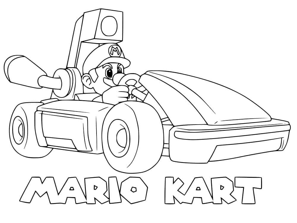 Tekenen Mario Kart 7