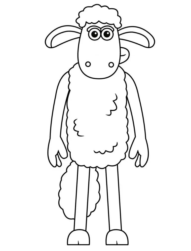 Tekenen Shaun het Schaap schetsen
