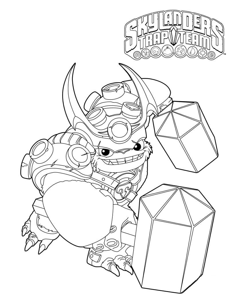 Tekenen Skylanders 3