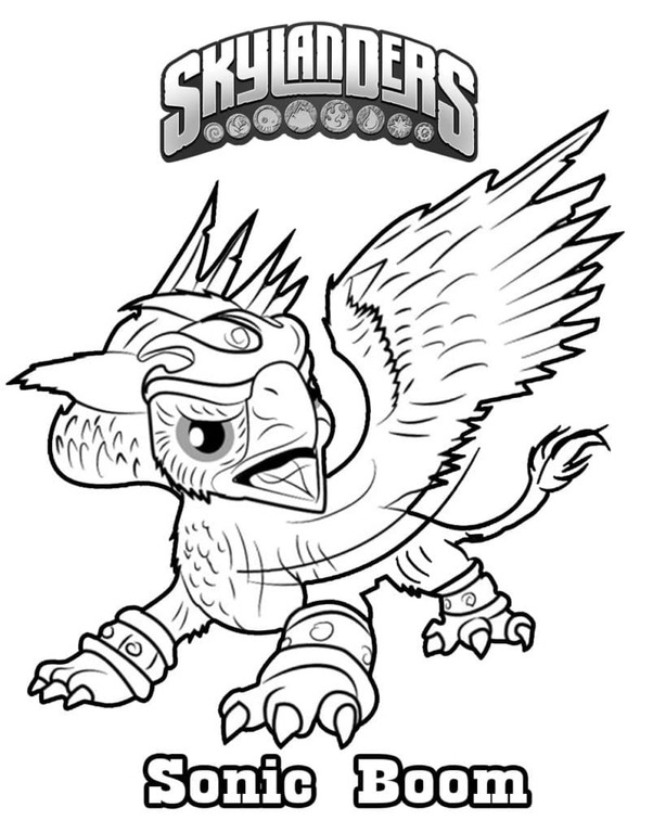 Tekenen Skylanders gratis