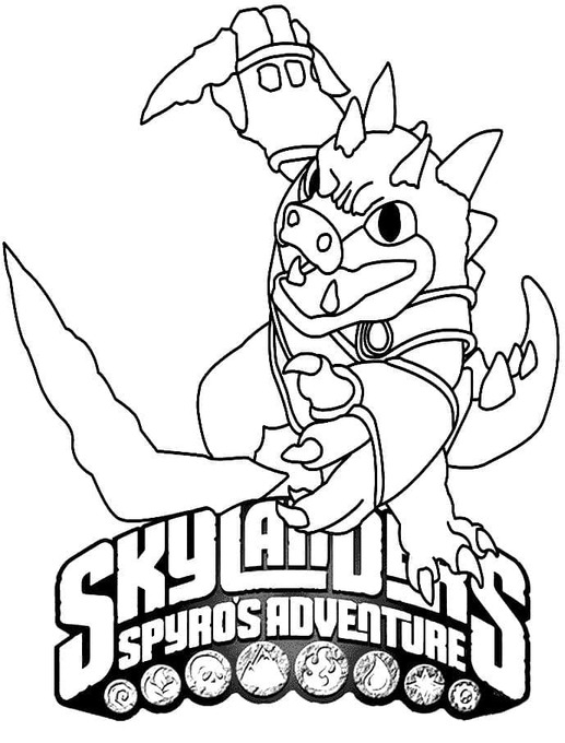Tekenen Skylanders simpel