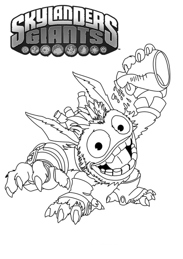 Tekenen Skylanders voor kinderen