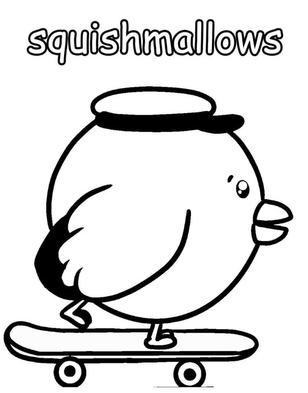 Tekenen Squishmallows 3