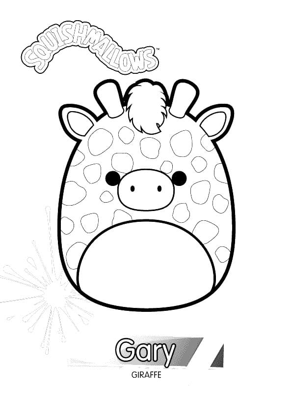 Tekenen Squishmallows simpel