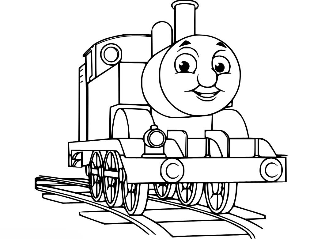 Tekenen Thomas De Trein afdrukbaar
