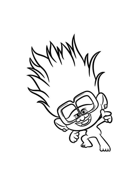 Tekenen Trolls voor kinderen