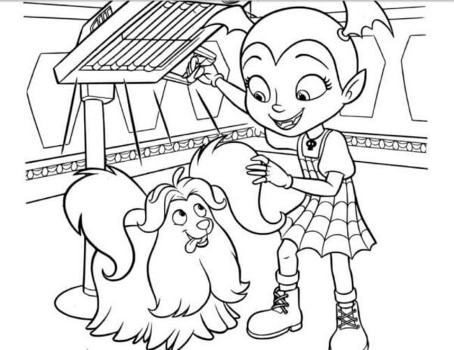 Tekenen Vampirina 3