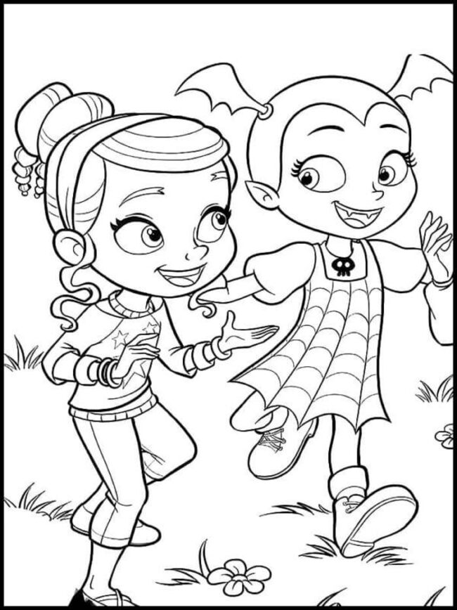 Tekenen Vampirina 8