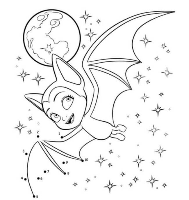Tekenen Vampirina eenvoudig