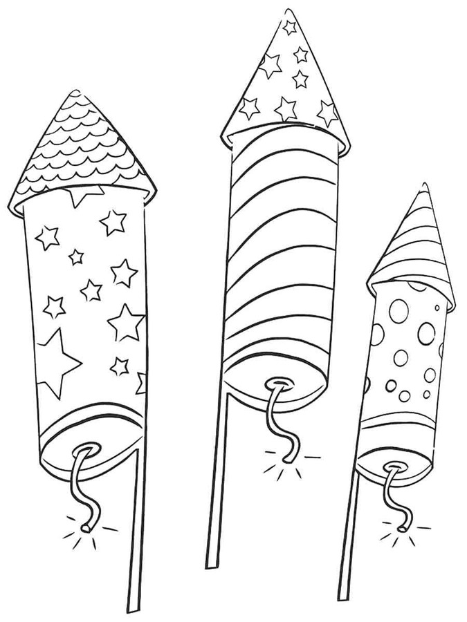 Tekenen Vuurwerk basis