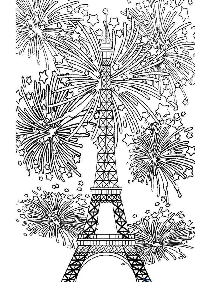Tekenen Vuurwerk