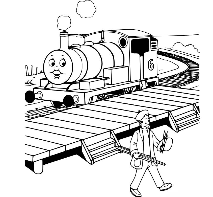 Thomas De Trein gratis eenvoudig