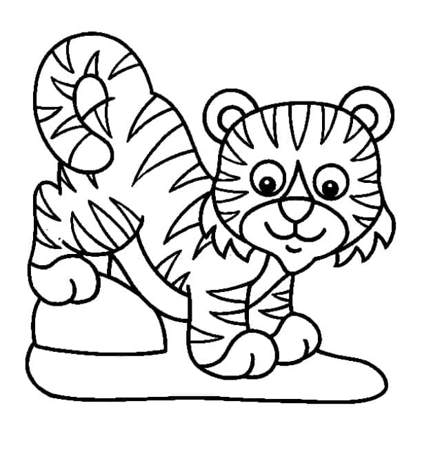 Tijger voor kinderen
