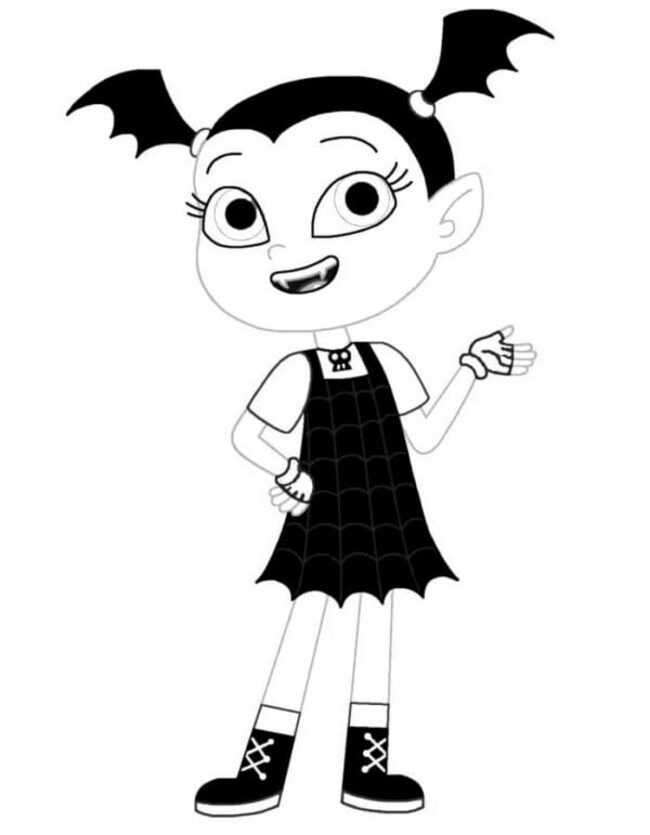 Vampirina schattig